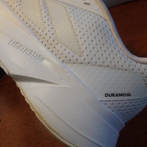 Duramo Lightmotion Shoes Adiwear sz 9 white Sneaker Women's Shoes - Picture 8 of 14